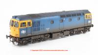 3386 Heljan Class 33/2 Diesel Locomotive number 33 211 in BR Blue livery with faded weathered finish